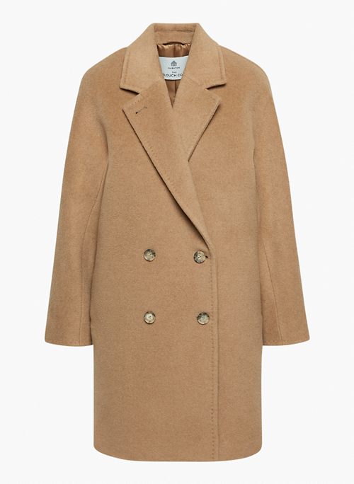 THE SLOUCH™ COAT MID - Relaxed mid-length camel hair wool coat