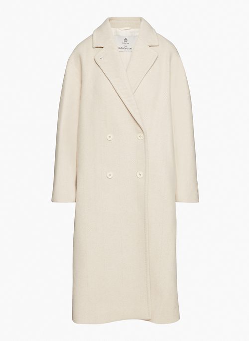 THE SLOUCH™ COAT - Relaxed double-breasted wool-cashmere coat