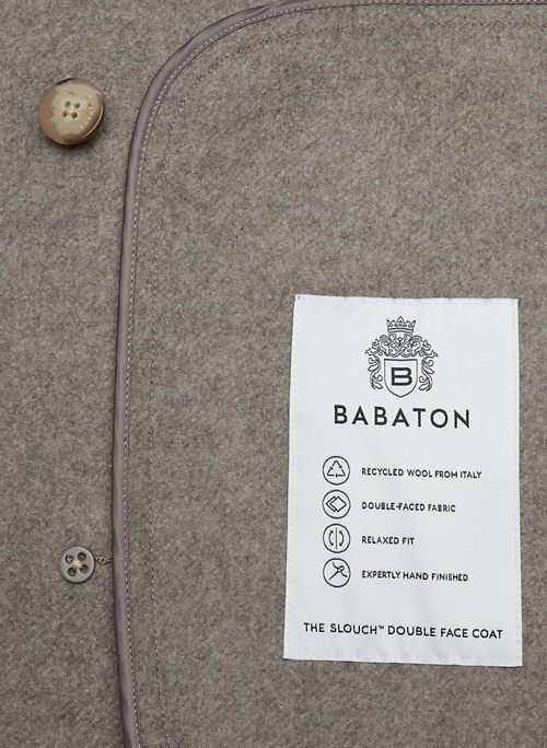 double faced coat meaning