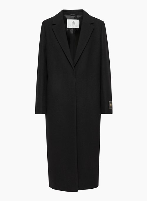 ESTATE COAT - Single-breasted Italian melton wool coat