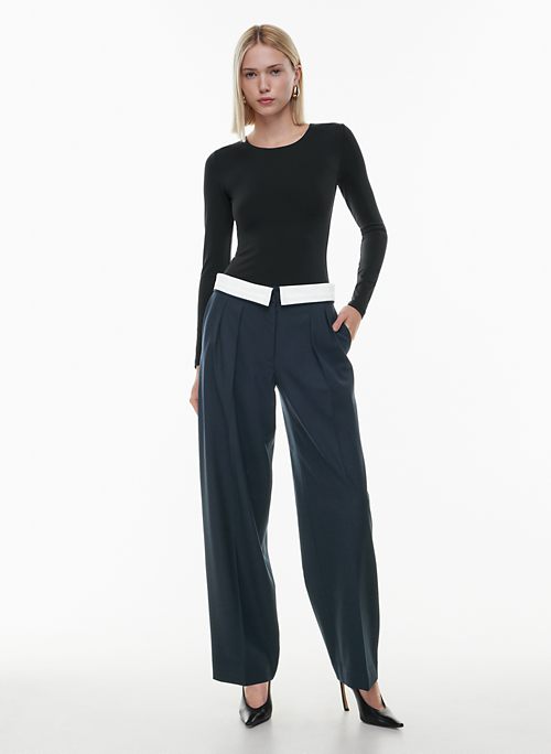 Women's Babaton Atelier Plaid Numero Grey And Brown Plaid Trouser Pant Size  10