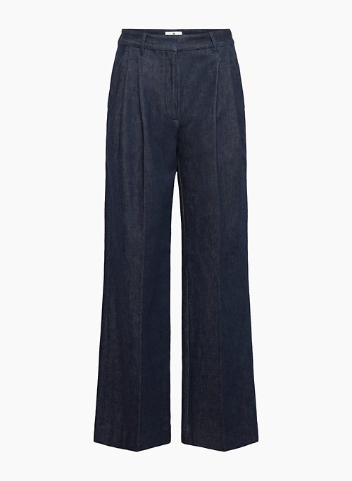 FORMULA JEAN - Pleated wide-leg jeans