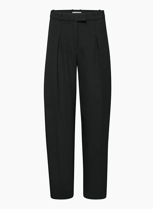FINALE PANT - High-rise pleated suiting pants