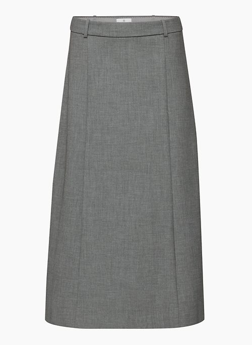 PODIUM SKIRT - Structured stretch A-line maxi skirt