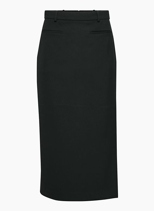 TALENT SKIRT - Softly structured high-rise pencil maxi skirt