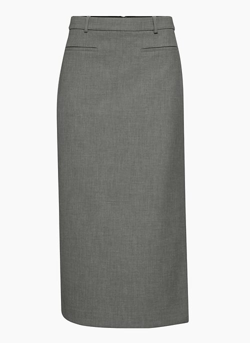 TALENT SKIRT - Softly structured high-rise pencil maxi skirt