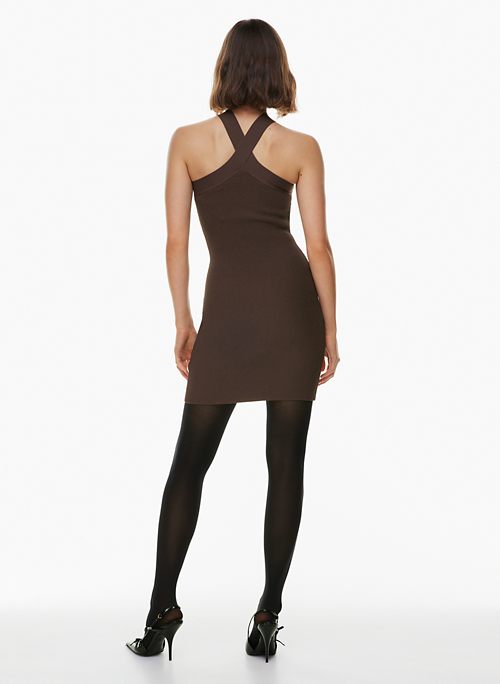 Babaton SCULPT KNIT CRISS CROSS DRESS | Aritzia CA