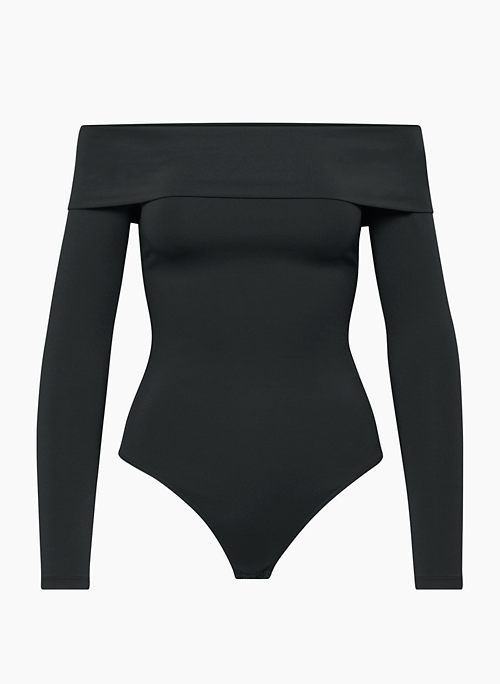 CONTOUR DECO BODYSUIT - Off-the-shoulder longsleeve bodysuit