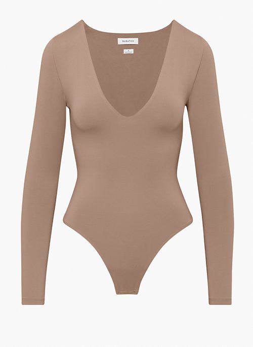 Aritzia Babaton Contour 90s Bodysuit Brown Size M - $34 (29% Off Retail)  New With Tags - From Marissa