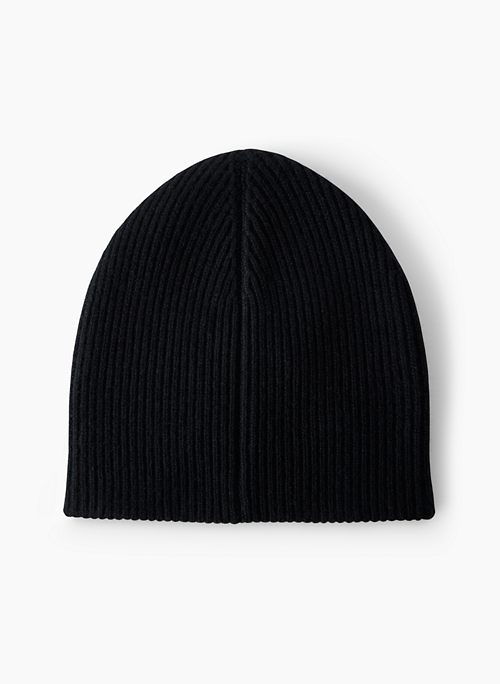 LUXE CASHMERE ERWITT BEANIE - Ribbed cashmere beanie
