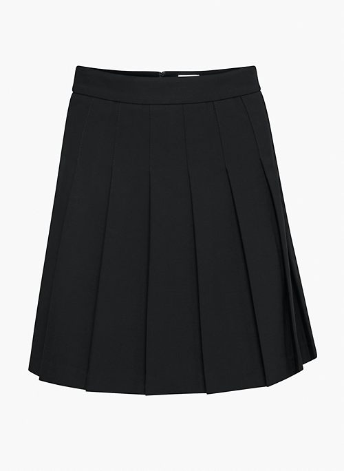 OLIVE MINI PLEATED SKIRT - Pleated mini skirt