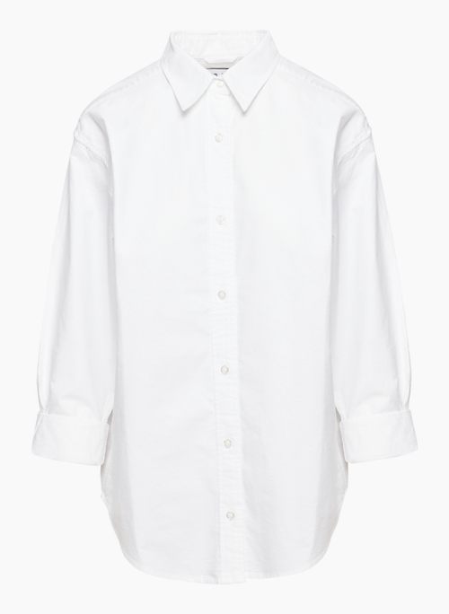 ROUTE OXFORD SHIRT - Relaxed oxford button-up shirt