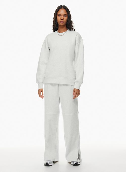 Cozy Fleece Boyfriend Crew Sweatshirt | Aritzia CA