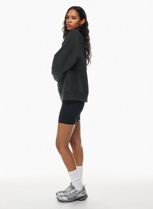 Cozy Fleece Boyfriend Crew Sweatshirt | Aritzia CA