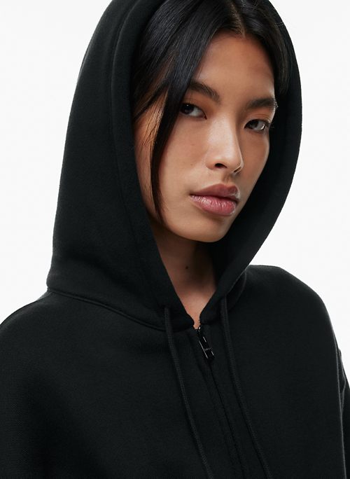 Zip discount up black