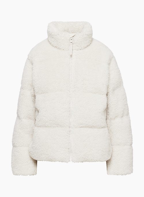 THE MEGA PUFF™ - Oversized sherpa fleece goose-down puffer jacket