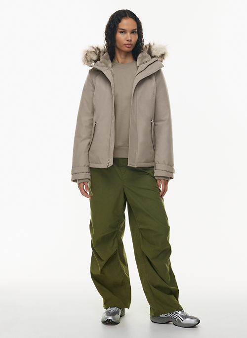 aritzia summit short parka