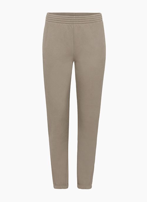 COZY FLEECE PERFECT SWEATPANT - Mid-rise slim-fit fleece joggers