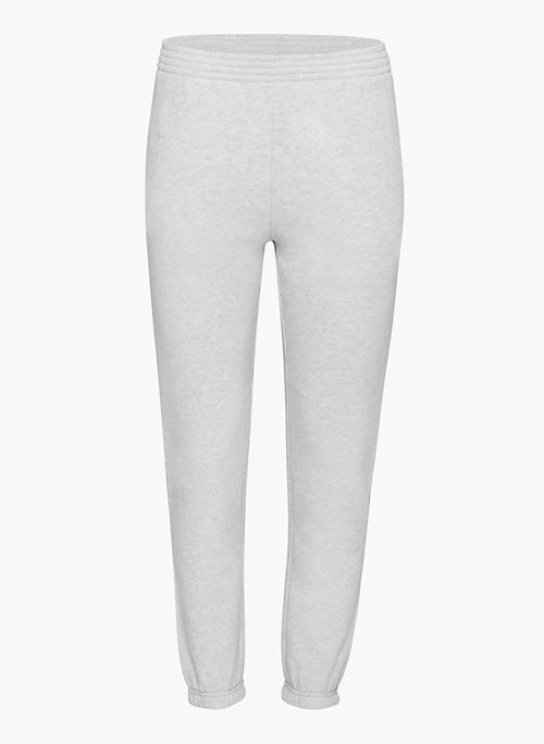 COZY FLEECE PERFECT SWEATPANT - Mid-rise slim-fit fleece sweatpants