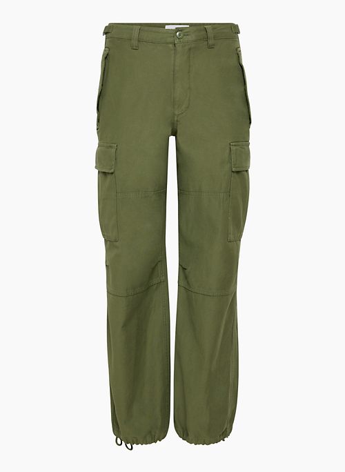 NEW SUPPLY CARGO PANT - Mid-rise adjustable cotton cargo pants