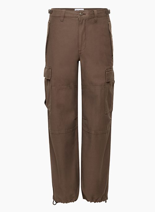 SUPPLY CARGO PANT - Relaxed mid-rise adjustable cotton cargo pants