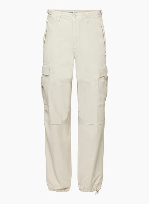 NEW SUPPLY CARGO PANT - Mid-rise adjustable cotton cargo pants