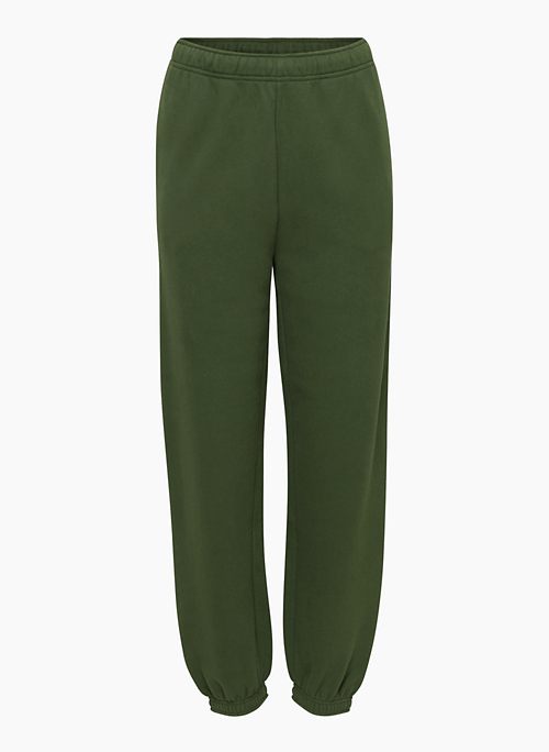 COZY FLEECE MEGA SWEATPANT - High-rise oversized fleece sweatpants