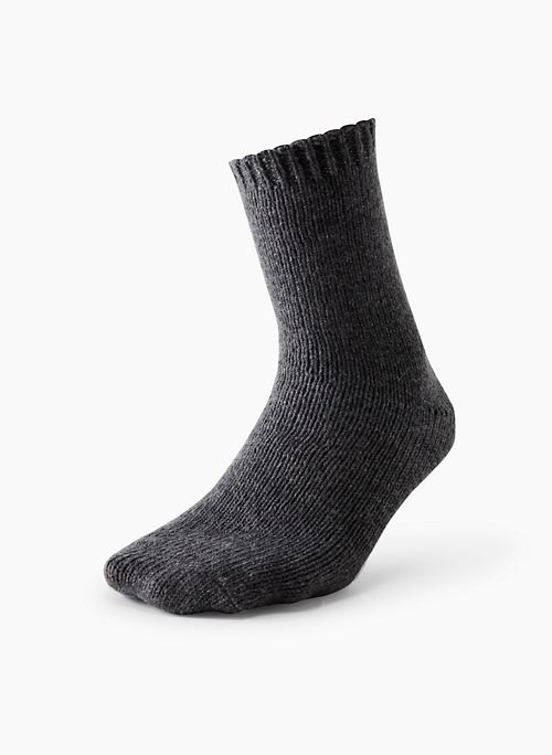 COZY CREW SOCK - Wool crew socks