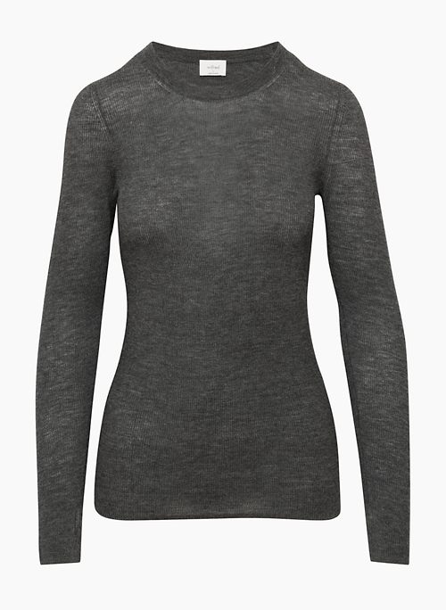 OATS SWEATER - Extra-fine merino wool crewneck sweater