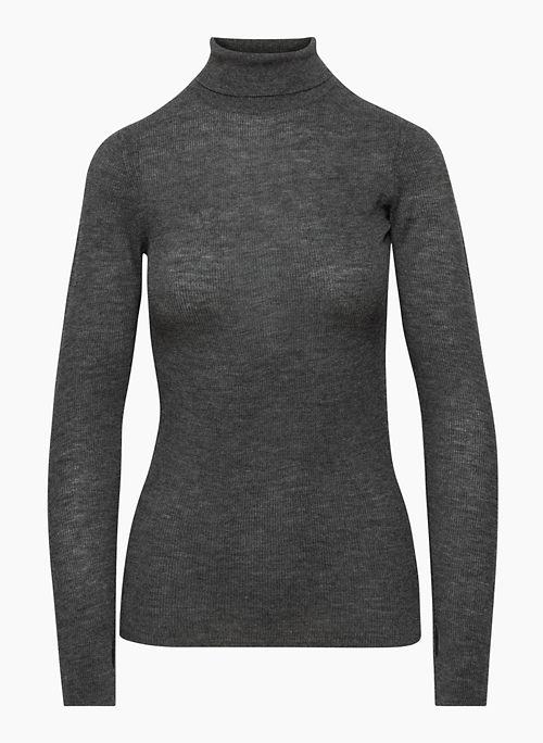 ARCHER TURTLENECK - Extra-fine merino wool turtleneck sweater
