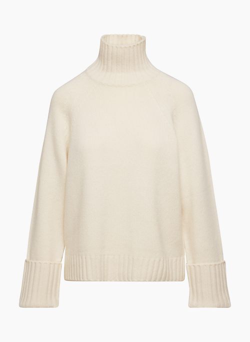 LUXE CASHMERE JAN SWEATER - Cashmere turtleneck sweater