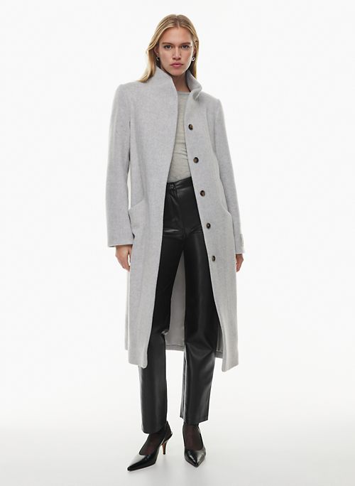 Grey Wool Coats for Women