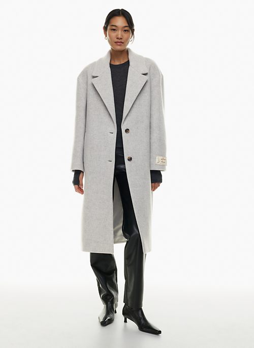 Grey Wool Coat -  Canada