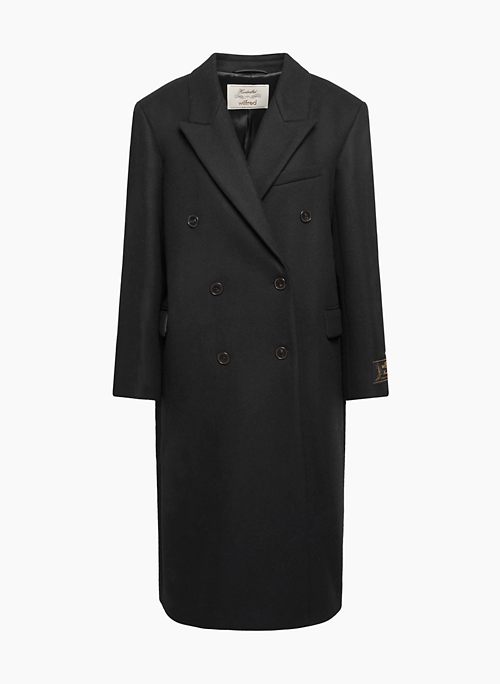 SYMPHONY COAT - Relaxed Italian wool and cashmere coat