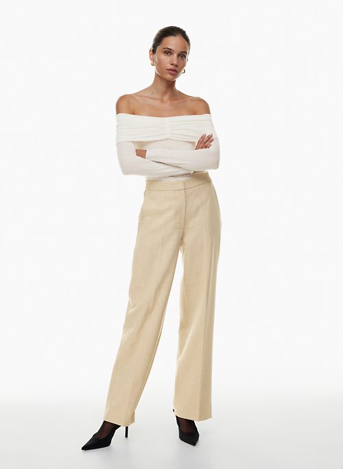 Aritzia effortless pants 🤝 @SKIMS fits everybody square neck