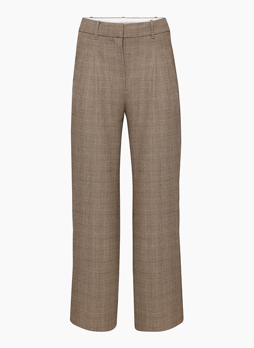 THE EFFORTLESS PANT™ - High-rise wide-leg relaxed twill pants