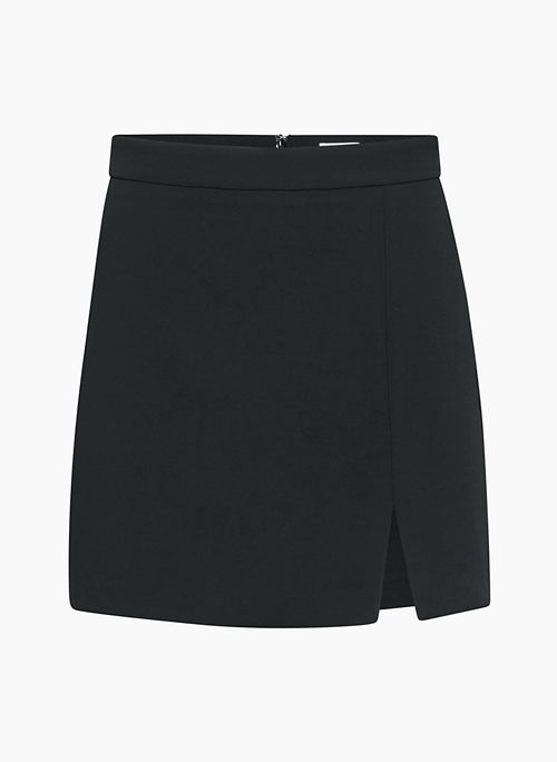 PATIO MINI SKIRT - High-waisted, slim-fit mini skirt