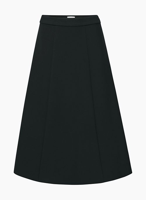 MEYER SKIRT - Softly structured A-line midi skirt