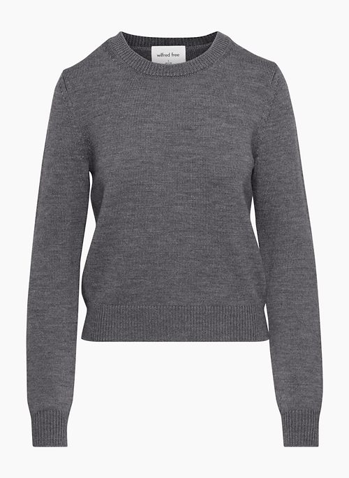 BIRCH SWEATER - Merino wool crewneck sweater