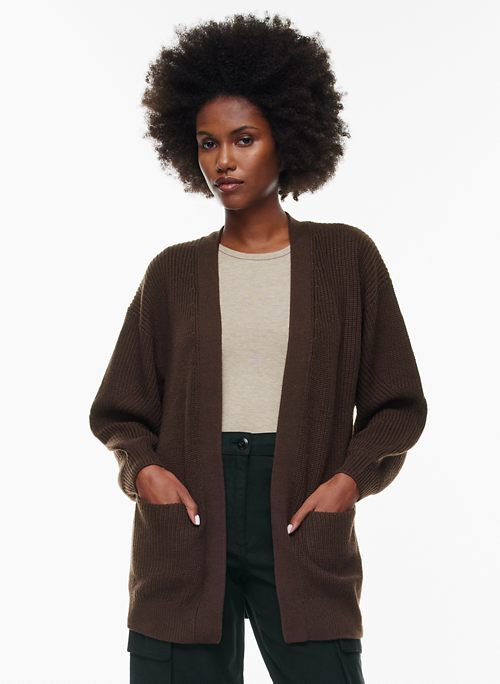 Brown Cardigan Sweaters for Women