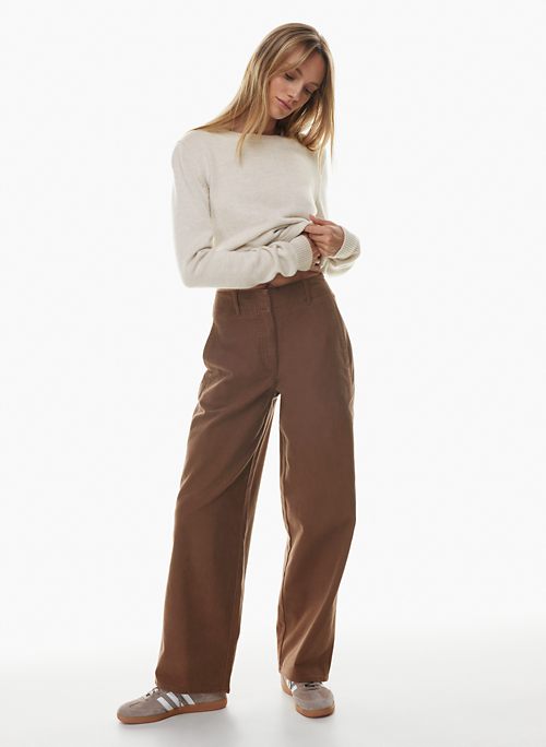 Brown Pants for Women | Dress Pants, Trousers & Joggers | Aritzia CA