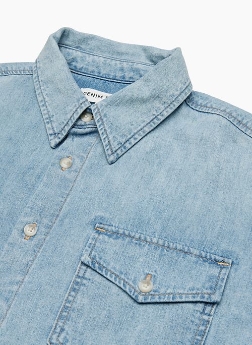 Denim Forum THE '90S DENIM SHIRT | Aritzia CA