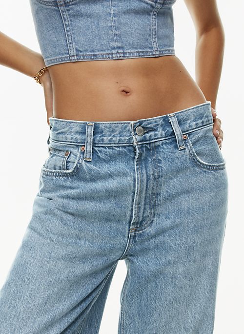 Denim Forum Women's The Carpenter Lo-Rise Loose Jean