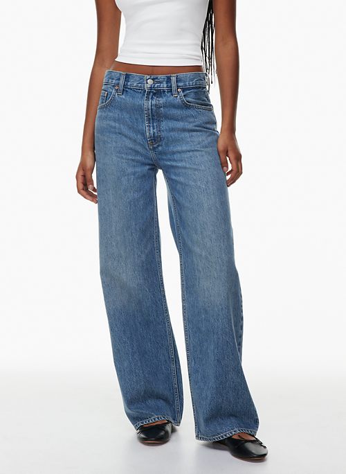 THE '90S LO-RISE BAGGY WIDE JEAN