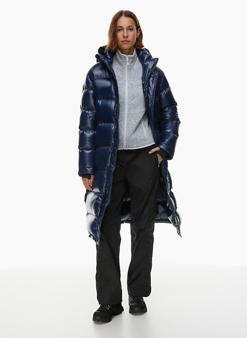 aritzia long puffer jacket