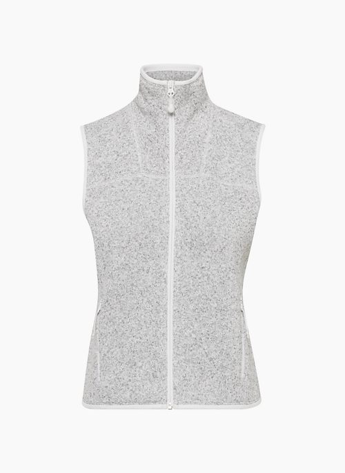 GONDOLA VEST - Mid-layer zip-up fleece vest