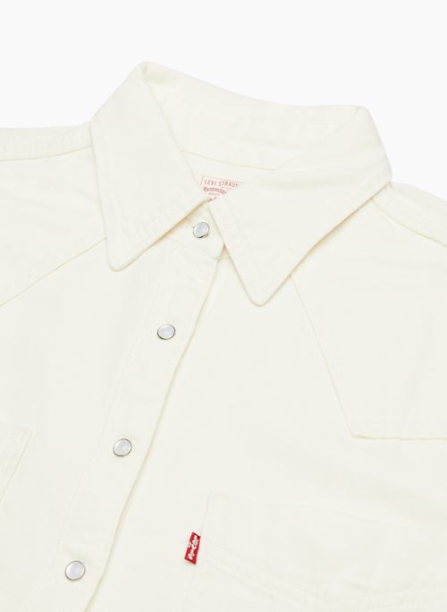 Buy Levi's x Deepika Padukone Women Off-White Denim Jacket online