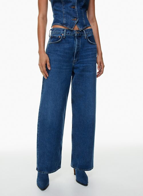 LOW-SLUNG BAGGY JEAN - Baggy low-rise jeans