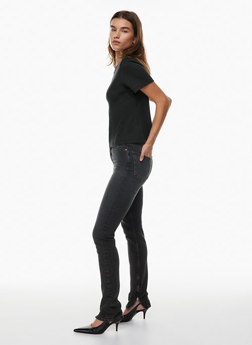 Black Straight-leg Jeans for Women