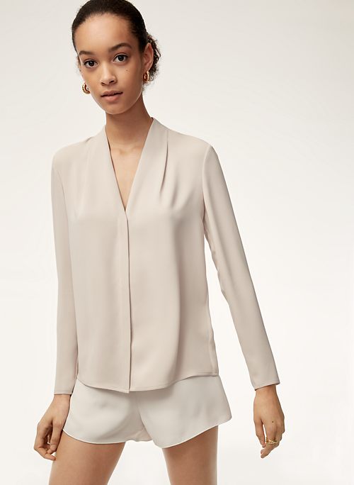 Long Sleeve blouses Aritzia CA